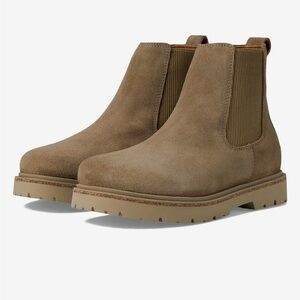 Birkenstock Tan Suede Ankle Boots